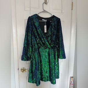 Baltic Born - Xander Sequin Mini Dress - Medium